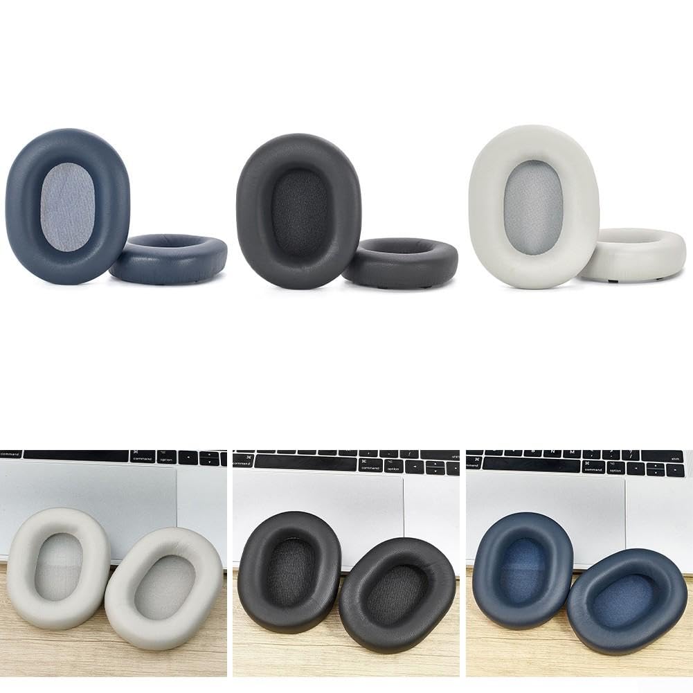Almohadillas Auriculares para sony XM5 Espuma Viscoelástica para suave(Gold)