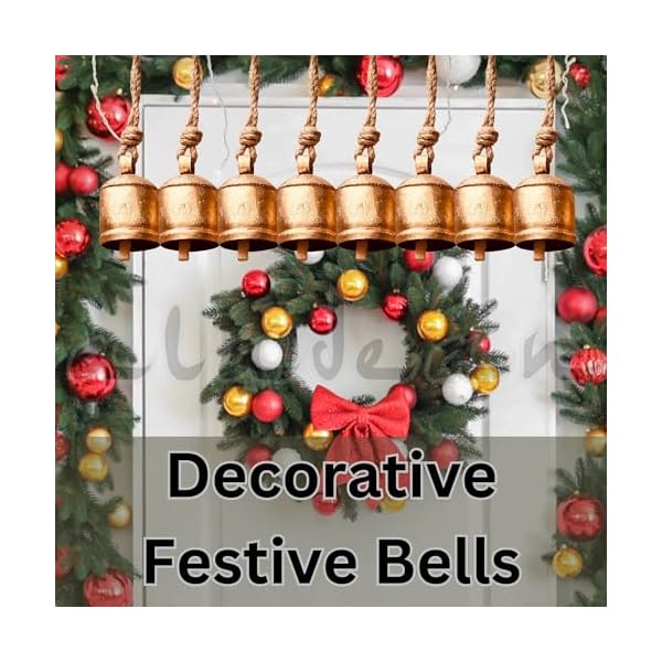   Rustic-Decorative-Bell-4-Traditional-1pc-Shabby-Chic-Vintage-Bell-Brass-Coated-Country-Style-Cow-Bell-Wall-Hanging-Jute-Rope-Harmony-Cowbell-Lucky-Charm-Christmas-Bell-4-Inch