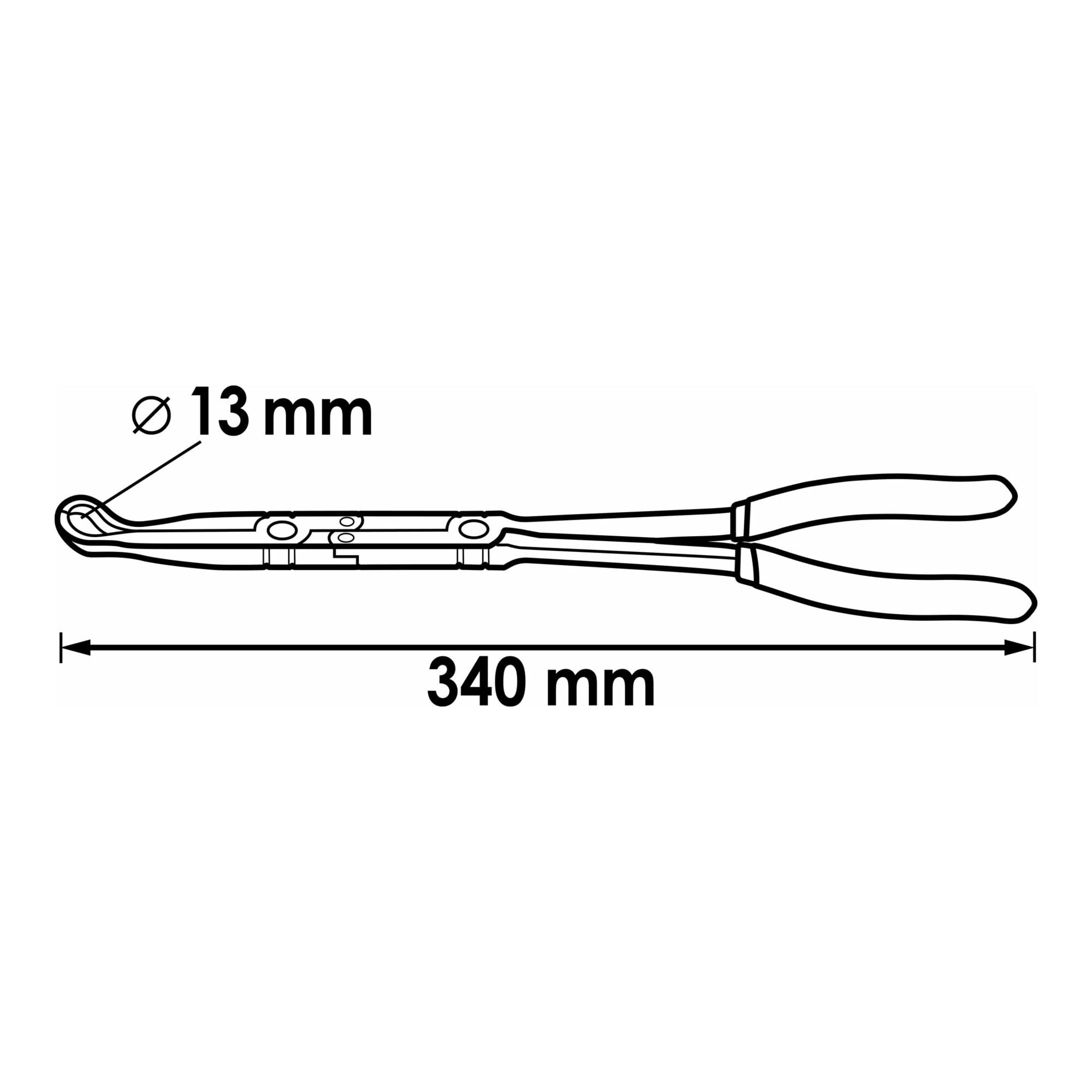 Vigor Alicate para bujías con doble articulación, V5494