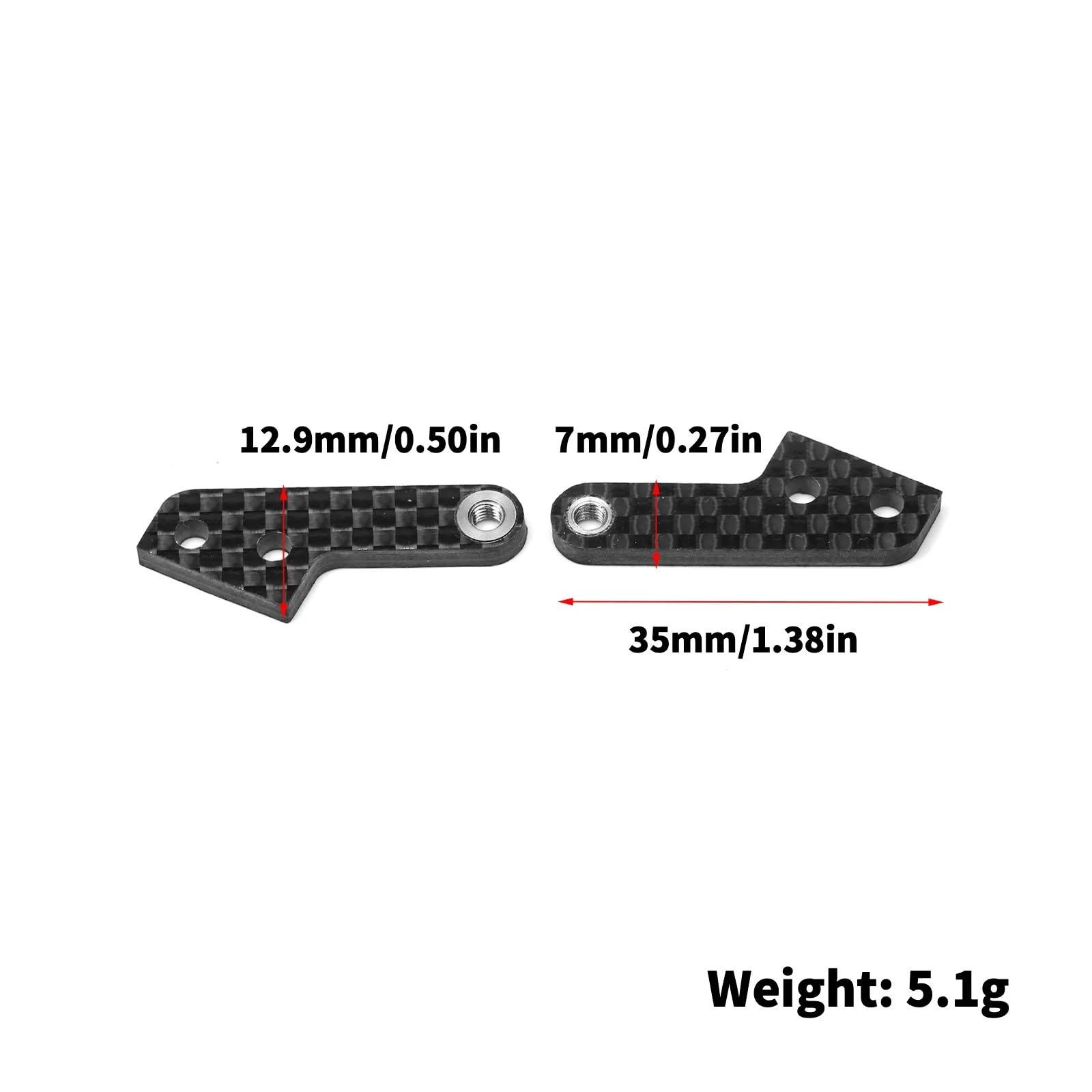 Per Kyosho MP11 IF729 TO-314-MP11 Braccio Sterzo In Fibra Carbonio RC Auto Parti Aggiornamento Accessori Decorativi Pezzi Ricambio Modelli Giocattoli RC Ricambi