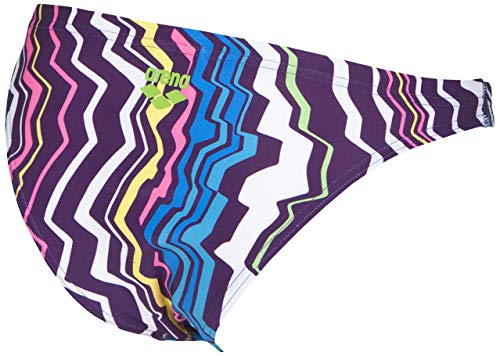 Pantalón corto de natación mujer Arena Zig Zag MaxLife morado 000807 3