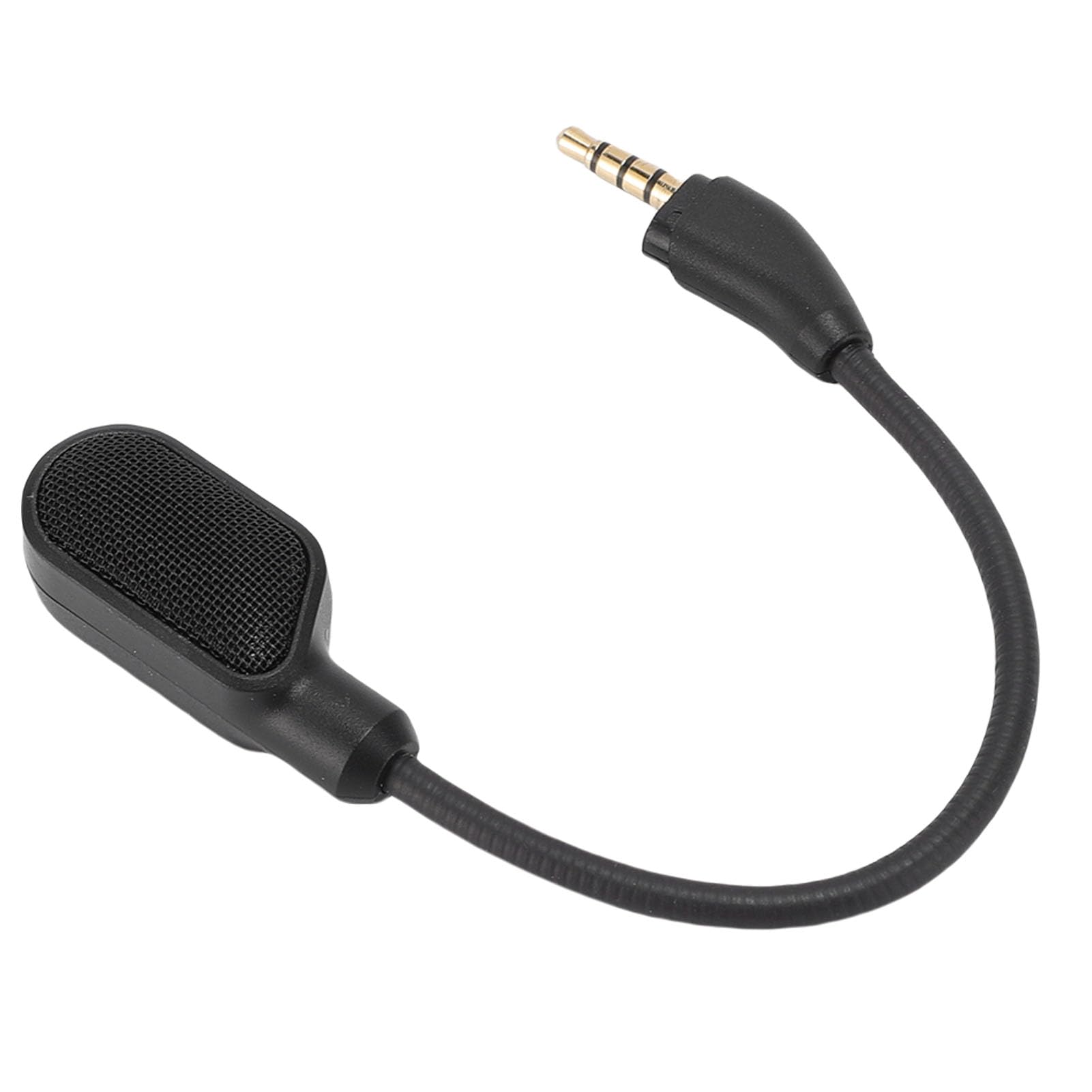 Mic Replacement for Cloud III, Omnidirectional Pickup Noise Canceling LED Indicator Flexible Gaming Headphone Mic with Adjustable Arm