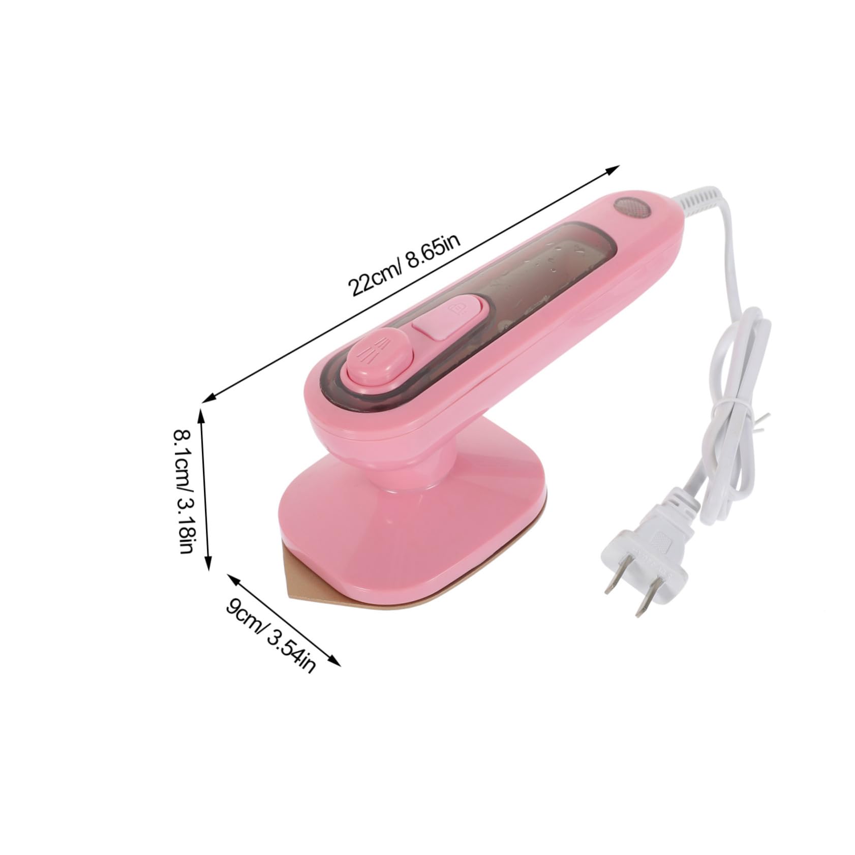 Levemolo Electric Ironing Machine Steam Iron for Travel Handheld Mini Clothes Portable Steam Iron for All Fabrics