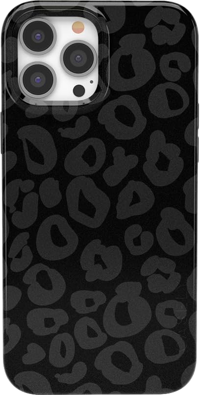 Casely iPhone 13 Pro Max Case Into The Wild Black Leopard Compatible with MagSafe Classic Ultra Slim Design