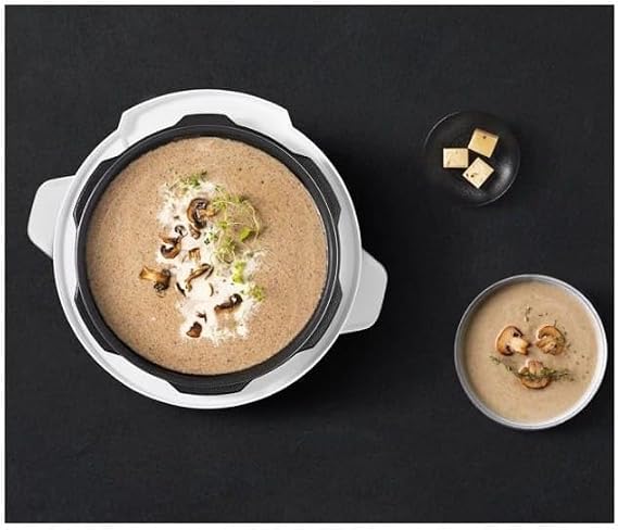 Xiaomi BHR8845EU Multicooker, 4,8 l, 1000 W, 6 program, 7 doku ayarlama seviyesi, 8 güvenlik koruması, zamanlayıcı, sıcaklık kontrolü, beyaz