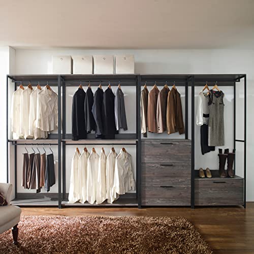 Wood Walk in Closet System RH921