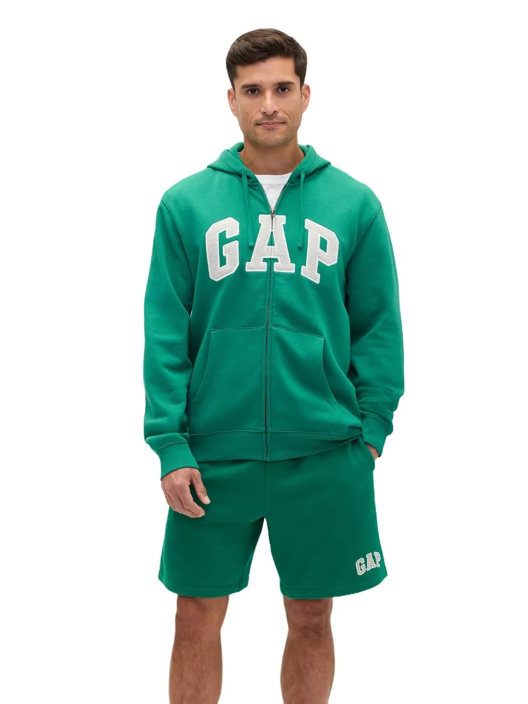 GAP Men's Heritage Logo Full Zip Hoodie