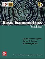 Basic Econometrics, 6th Edition 9390219299 Book Cover