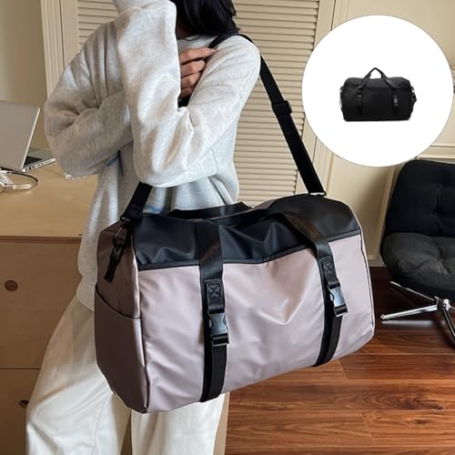 Travel Waterproof Training Bag Ventilated Shoe Pocket Multi Compartment Design Oxfords Fabric Carryall For Gym Work Comm2