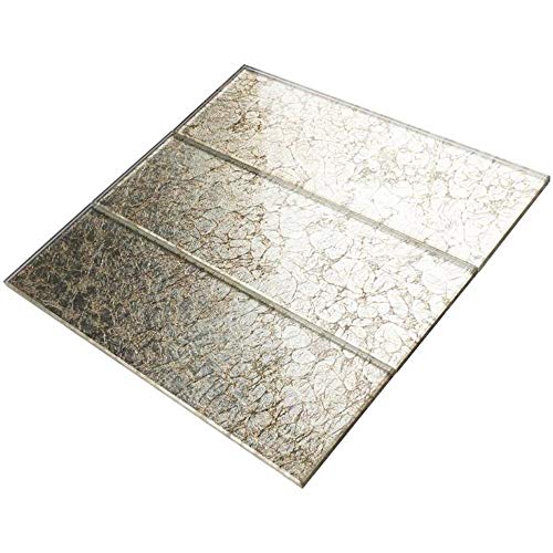 Tenedos 4x12 Glass Subway Wall Tile for Bathroom Wall and