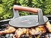 Outset Cast Iron, 8 x 8 x 3.25 inches, Round Grill Press