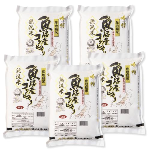 新米 南魚沼産 無洗米 コシヒカリ 10kg (2kg×5袋) 令和7年産 新潟県 精米