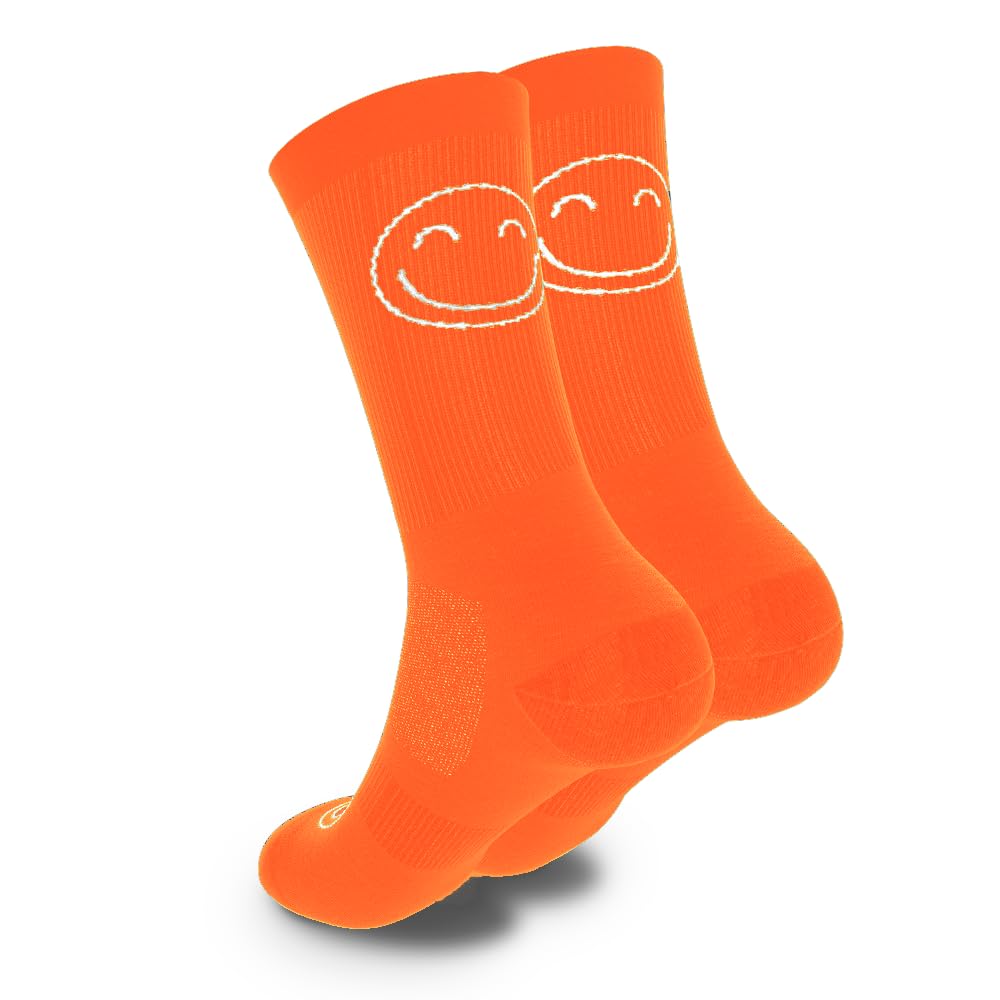 HappyTraining Sportsocken, Atmungsaktive Socken, antiblasen schnelltrocknend, Kompressionssocken, lustig, Wärmeregulierend, Unisex, Anti-Blister, leicht für Laufen, Fitness, Fahrradsocken, Crossfit