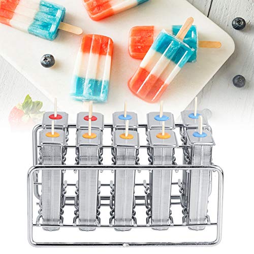 DIY Eismaschine, die Maschine herstellt Eis am Stiel-Formen-Sets Geschenk Gesund und sicher Einfache Entfernung… – Bild 5
