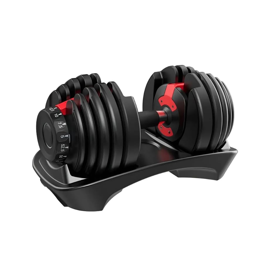 Halter Ajustável Dumbbell Academia Regulável Fitness 24kg