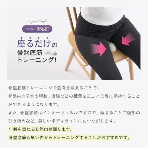 カラダト ニョー安心Ⅲ 骨盤底筋トレーニングクッション