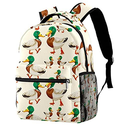 Sac à dos notes de musique imprimé graphique noir et blanc spacieux