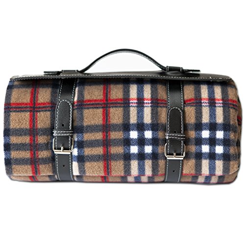 Freddie and Sebbie Picnic and Outdoor Blanket, Large Oversized with Waterproof Backing Mat, Perfect for Beach, Baby, Travel, Camping, Hiking, Sporting, Events, Park & Nursery