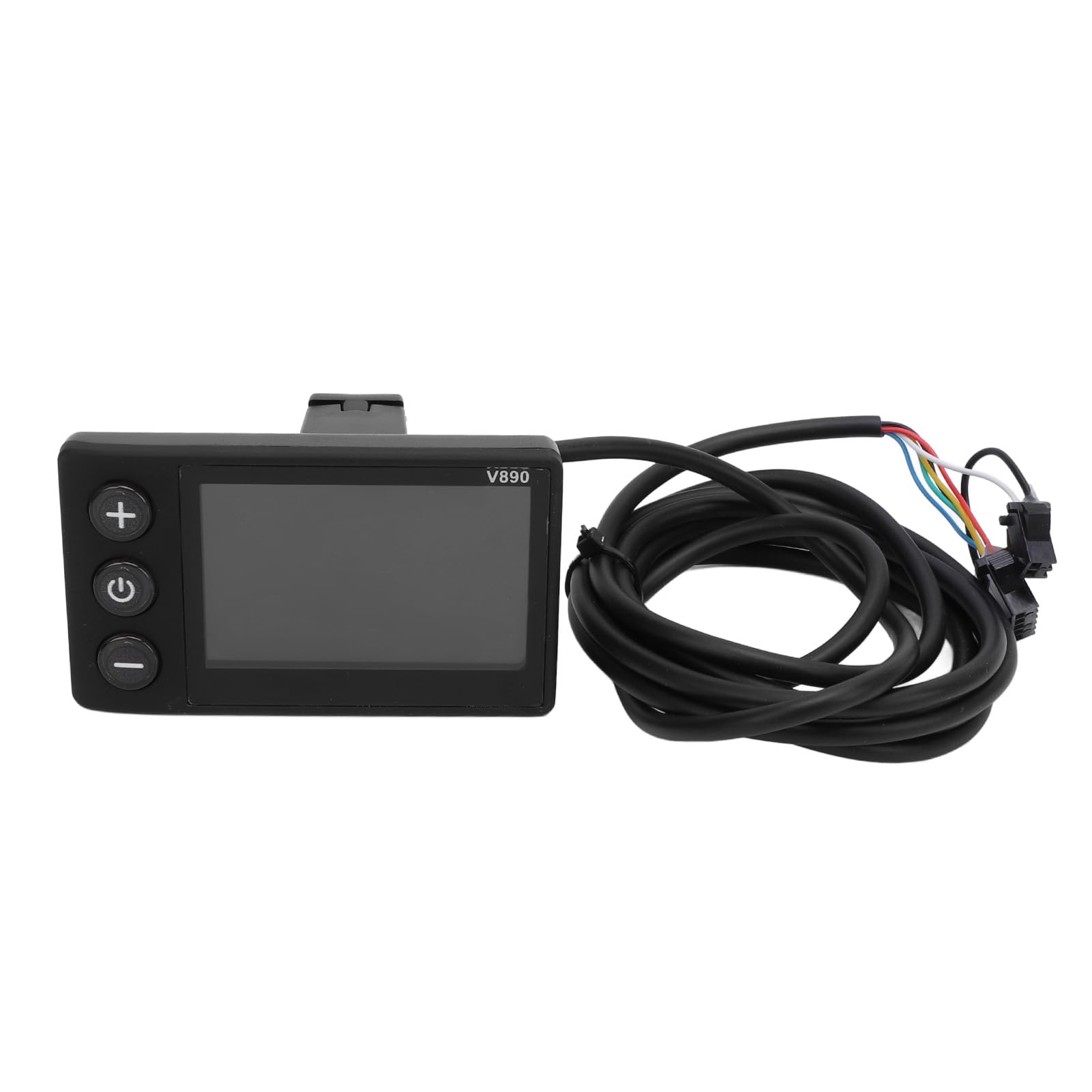 Electric Bike LCD Display Meter Universal Fit 24V 36V 48V 60V V890 Color Screen Multi Functional Panel for Electric Bikes and Scooters ABS Material Water