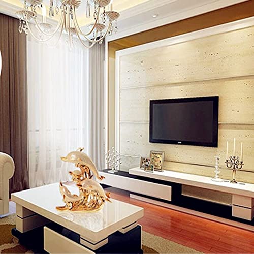 Yuanxin Dolphin Statue Dolphin Decor For Home Ceramics Dolphin Decorations Animal Decorations Home Furnishings Fashion Luxury Elegant Wedding Gifts New Home Decoration Love Collectibles #TOP5