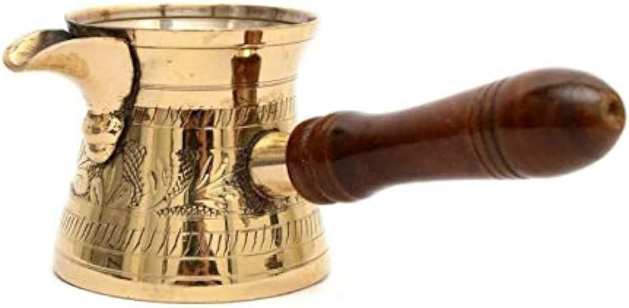 Skywalk Metal Brass Turkish Kettle for Making Tea Coffee Pot