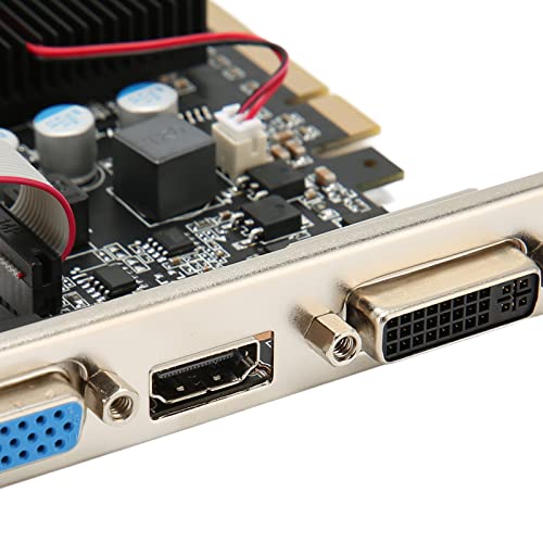 Image of VBESTLIFE GT210 Graphics Card, 1024M GDDR3 64bit, PCI express2.0, 589MHz 1000MHz Frequency, Support HDMI, VGA, DVI, Single Fan PC Graphics Card for Office