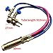 LEHUNDI 3 Sticks Oxygen Acetylene Hose & Cutting Torch Assembly Welding Hose Oxygen Acetylene Torch Hose Torch Components Cutting Torch Hoses Cutting Torch Assembly for CG1-30, CG2-11, CG2-11Y, HK-12