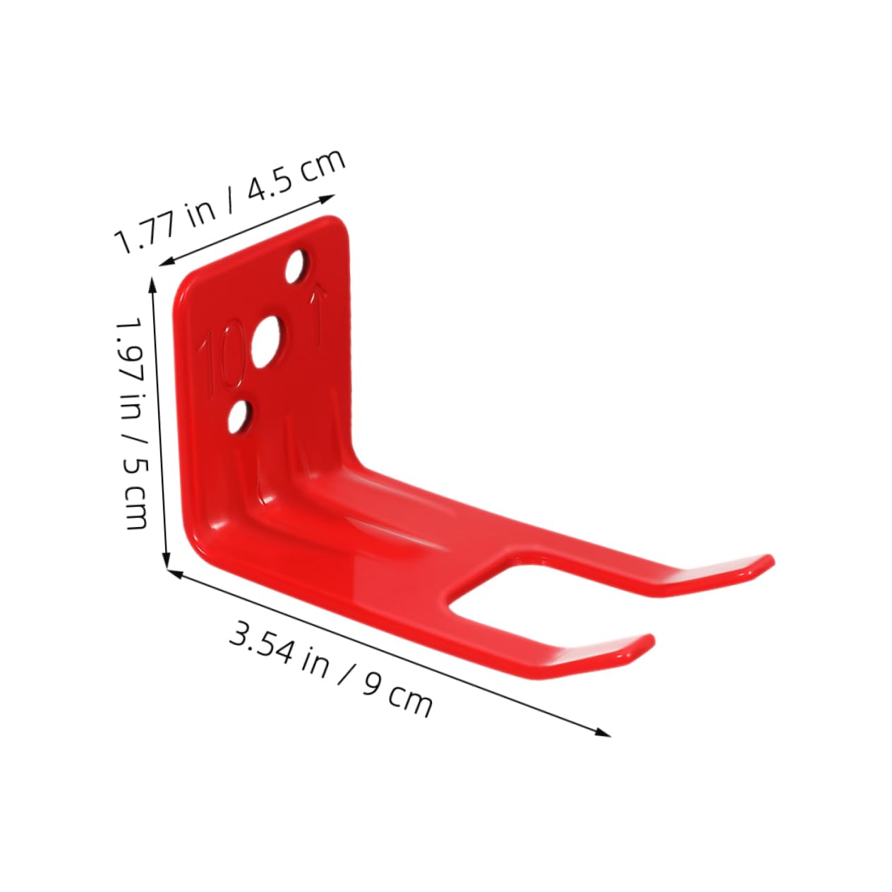 DOITOOL Estante Para Extintores Soporte De Pared Metálico Diseño Brillante Para Rápida Identificación Para Oficina o Taller