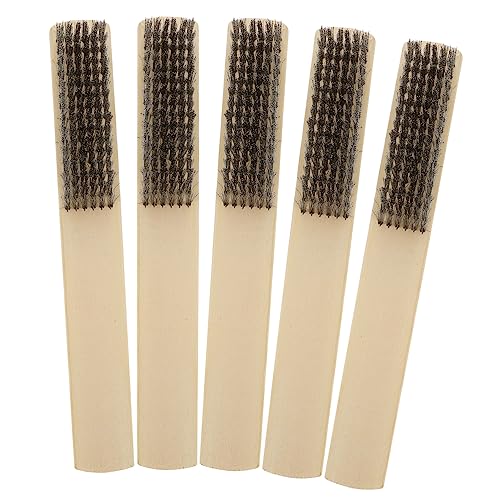 Cabilock Stainless Steel Wire Brush Pack Mini Scratch Brush Practical for Car Cleaning