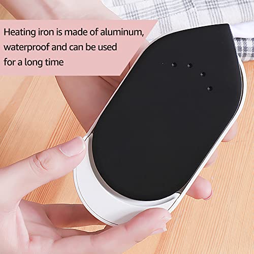 Fer à Repasser Portable sans Fil avec Batterie Rechargeable, Repassage Efficace pour la Maison et les Voyages