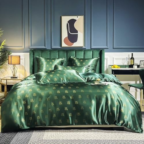 Minimalist Chic 3-Piece Bedding Set - Luxurious Synthetic Fiber Duvet Cover & Pillowcases, Ultra-Soft, Cozy & Skin-Friendly, Calming Colors for Enhanced Sleep Experience & Bedroom Aesthetics (Color :