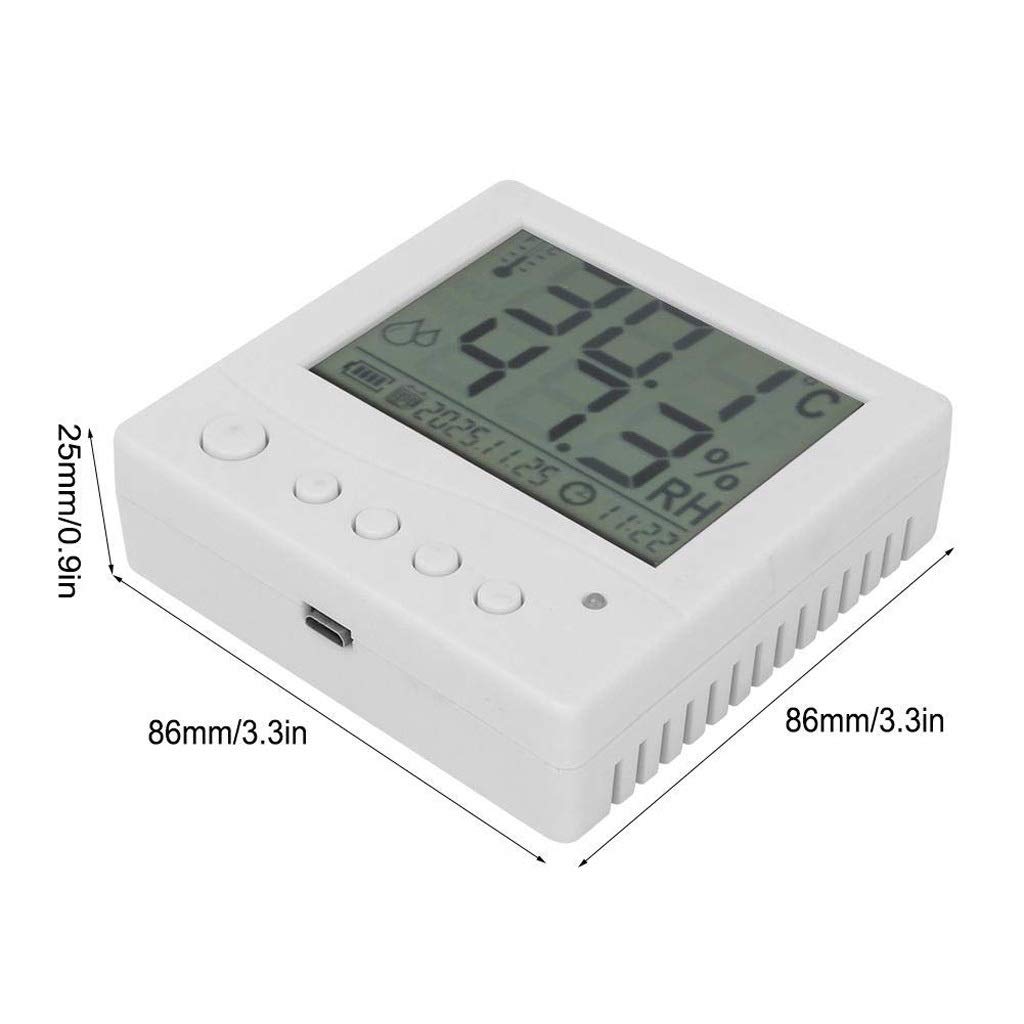PNAWLLCF-65 Alta precisione di Temperatura e umidità Meter Coperta delle Famiglie a Parete Termometro elettronico Asciutto e Bagnato Baby Room Digital