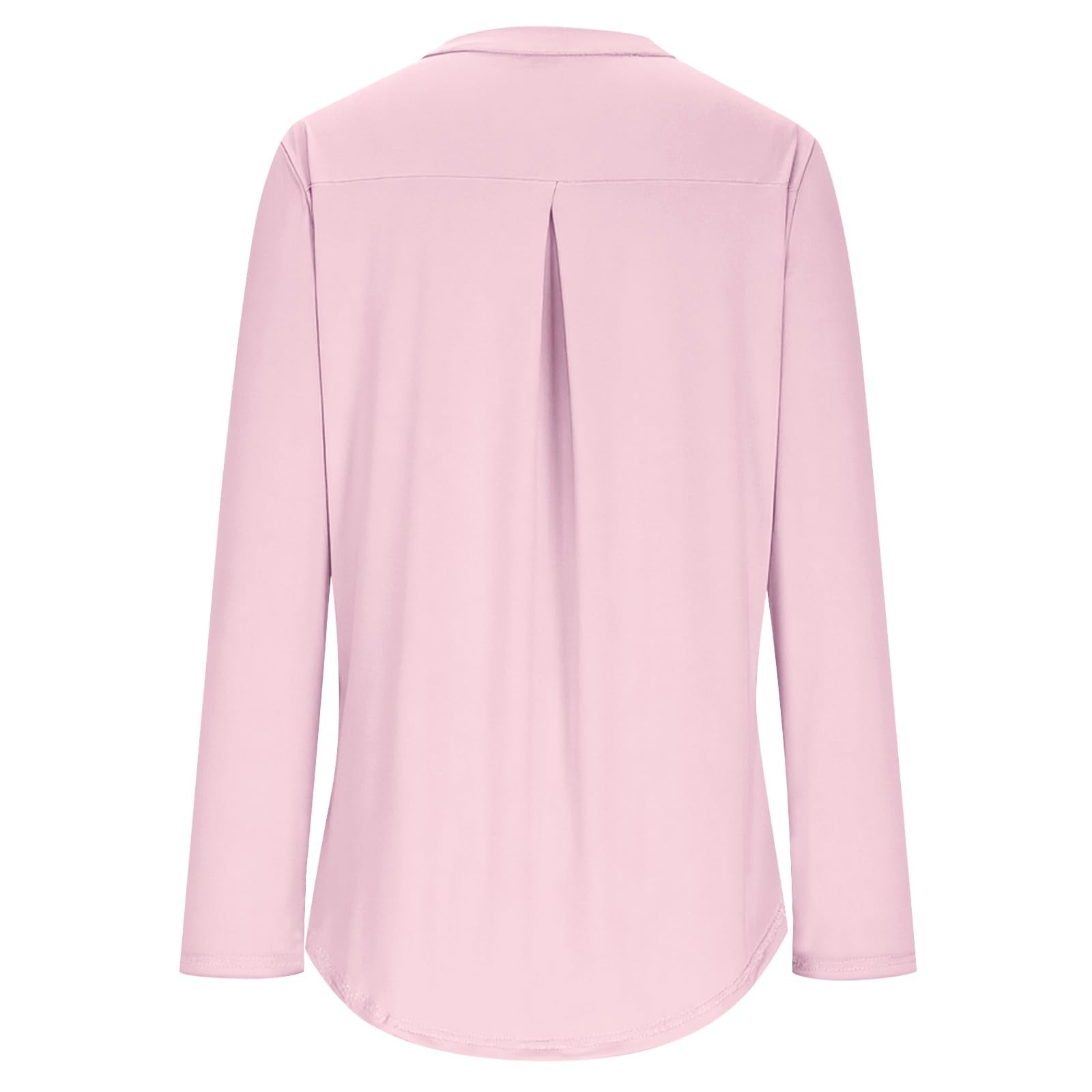 Camicia sportiva da donna a maniche lunghe da corsa Top ad asciugatura rapida traspirante protezione solare fitness palestra allenamento t-shirt leggera girocollo tinta unita escursionismo yoga