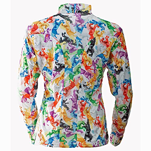 Anni Lyn Sportswear AL-40100 Women'S Ventilated Long Sleeve Sun Shirt thumb #2