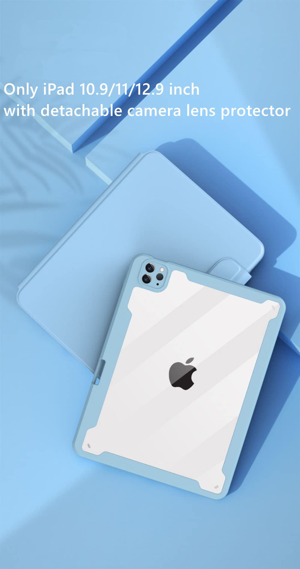 Amazon.com: SOUYOYIHI Vertical Magnetic Keyboard Case for iPad Air