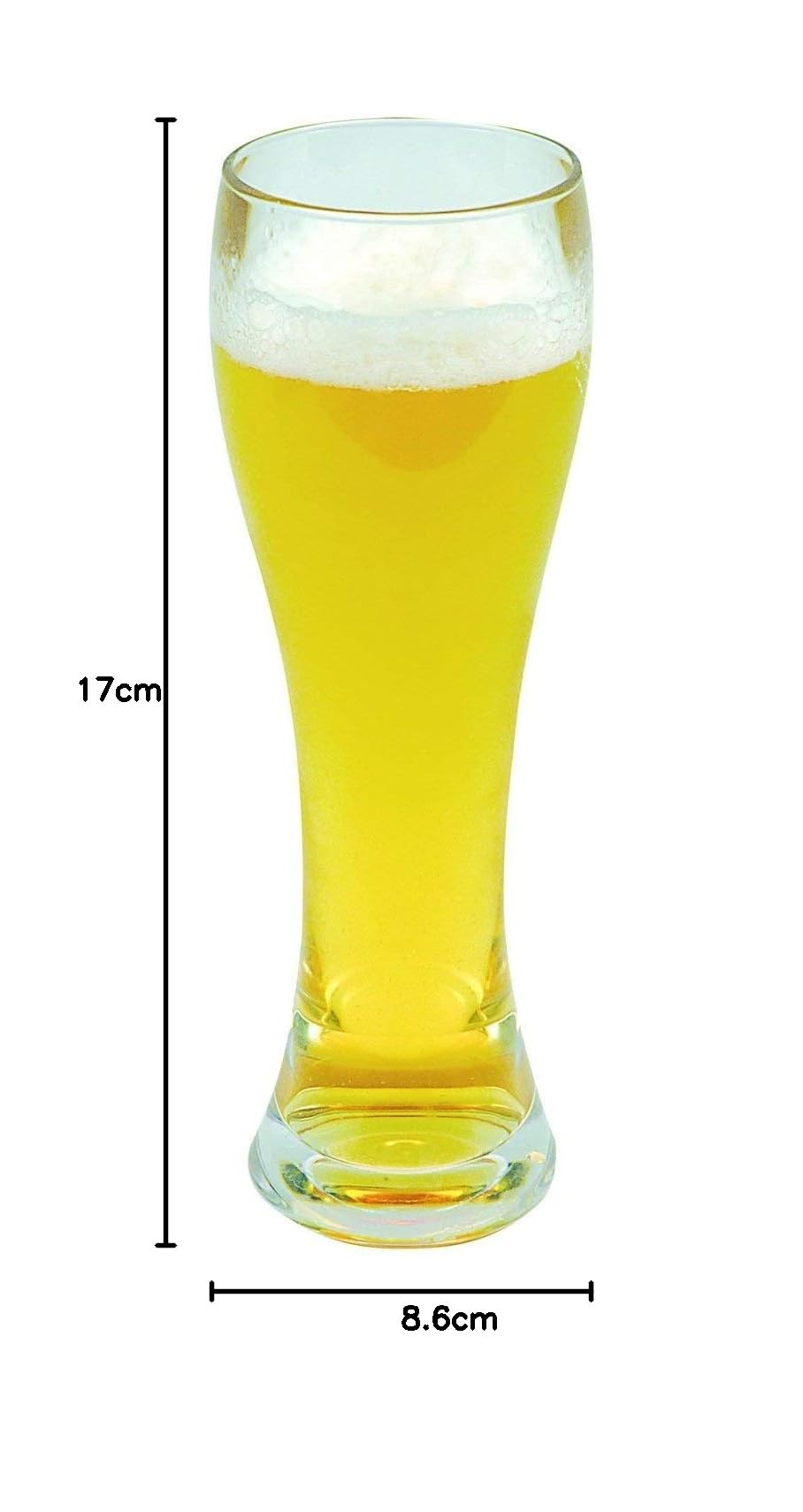 BRUNNER Kieliszek do piwa białego, zestaw 2 szt