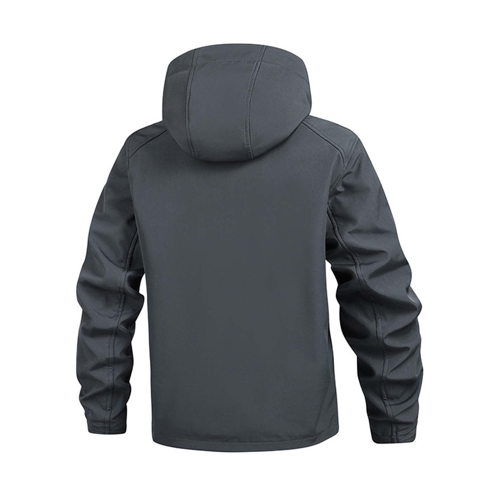 Chaqueta softshell de invierno al aire libre a prueba de viento abrigo polar cálido calor aislado agua casual senderismo ciclismo deporte