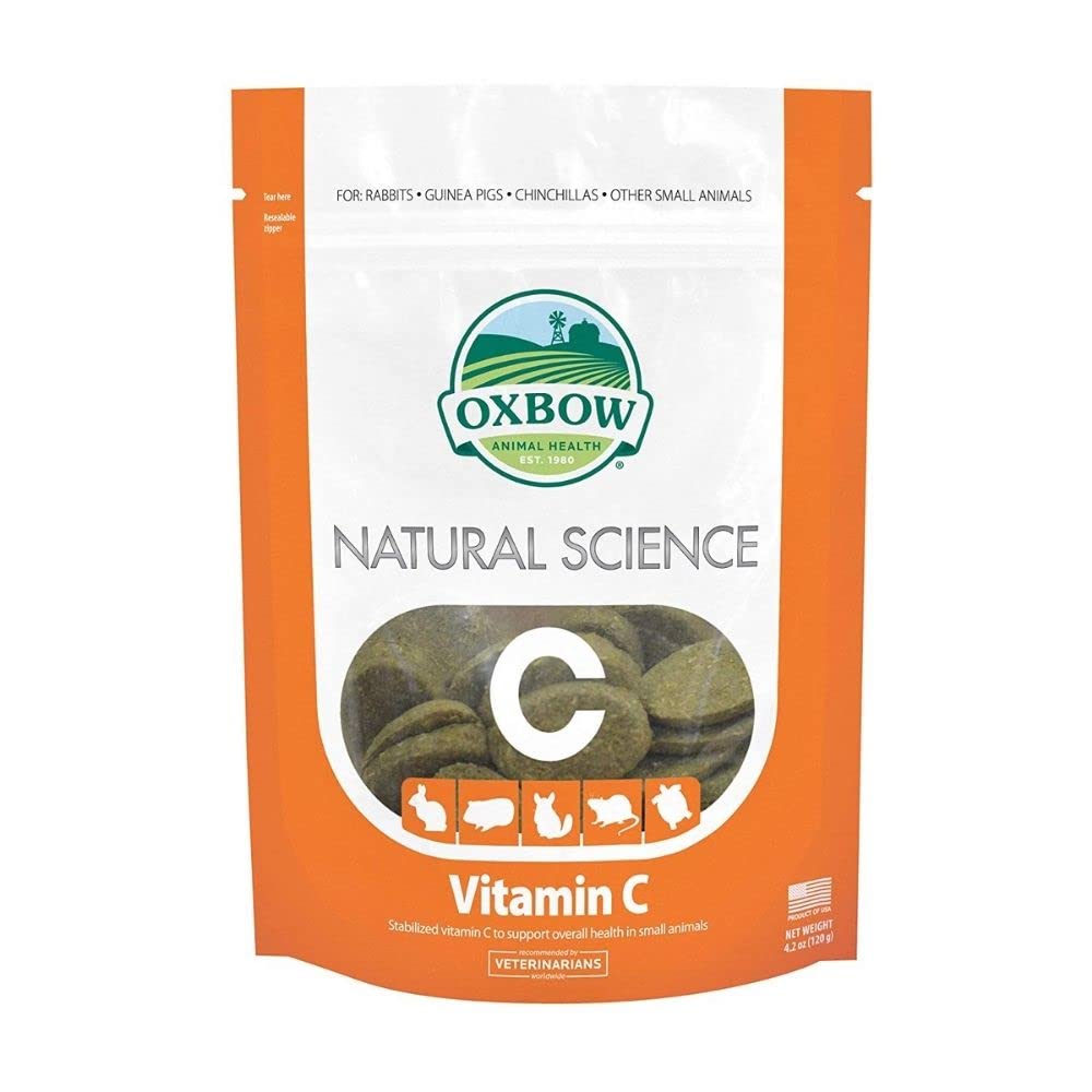 Oxbow Natural Science Vitamin C Supplement 60 tabs 120g by Oxbow