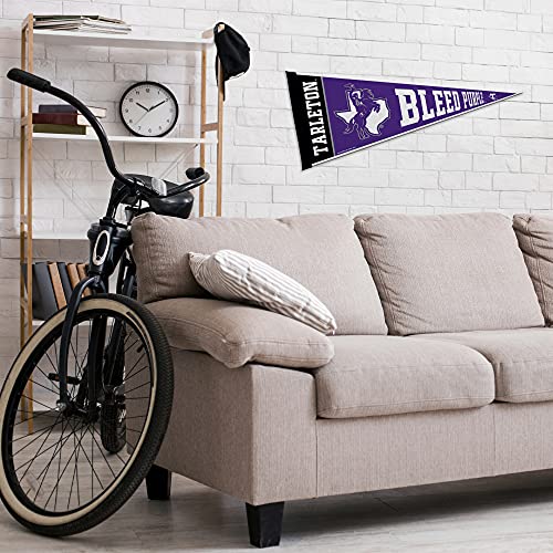 Image of Rico Industries NCAA Exclusive 12 inch x 30 inch Felt Wall Decor Pennant - Great for Home /Bed Room /Man Cave Decor