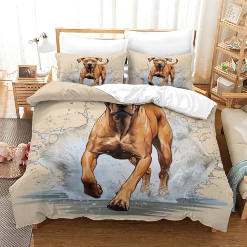 Housse de couette 200x200 microfibre Cairn Ridgeback parure de lit - 3