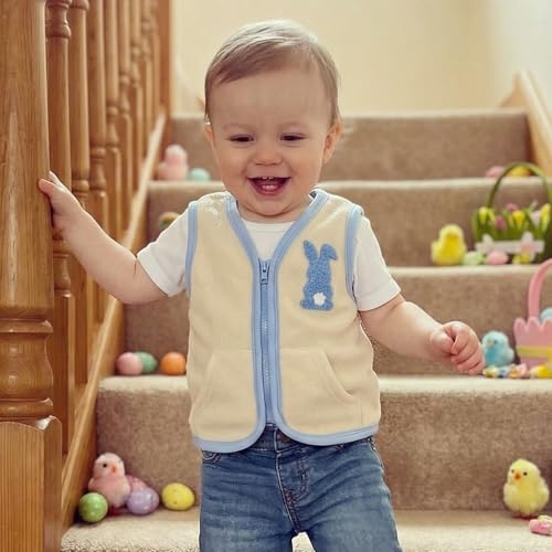 Image of Toddler Baby Girl Boys Sleeveless Fleece Plush Vest Sherpa Waistcoat