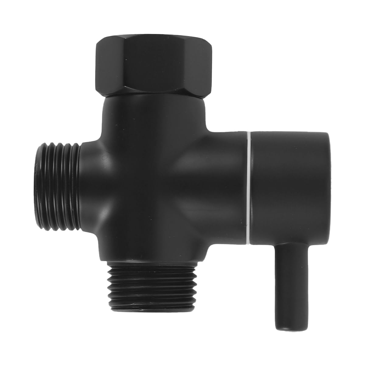 Gutol DSF007C 3-Way Diverter Valve G 1/2 Brass Diverter Valves for Hand Shower Valve Black