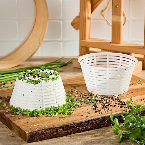 Moldes para queso fáciles de limpiar para recetas sin lactosa 6