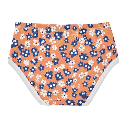 GuoChe Briefs Elastic Waistband Panties Comfort Color for Girls in Sizes 2T,3T, 4T, 5T, 6Y and 8Y2