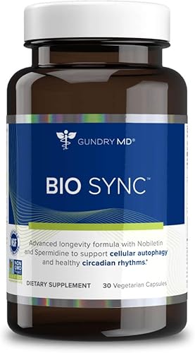Gundry MD® Suplemento Bio Sync para energía diurna, soporta enfoque y memoria†* - (30 porciones)