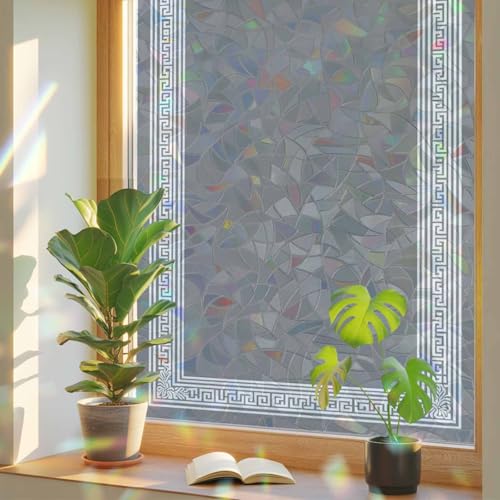 Vinilo Decorativo para Ventana Geométrico 45 x 200 cm miniatura 1