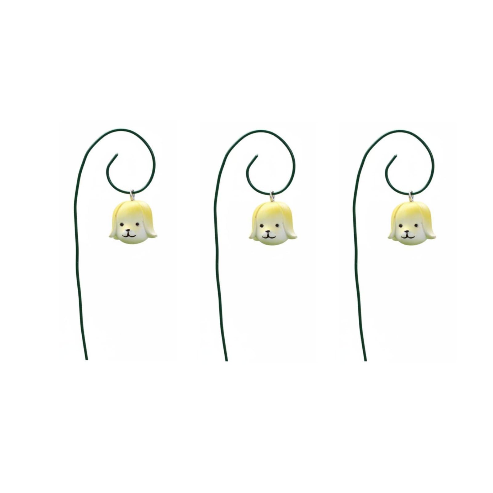 3 Pieces Cute Design Dog Flower Stake Outdoor Decor Resin Dog Stake Weather-Resistant Puppy Garden Ornament Gift-Ready for Yard, Patio, Puppy Flower Set | Home & Garden-image-21