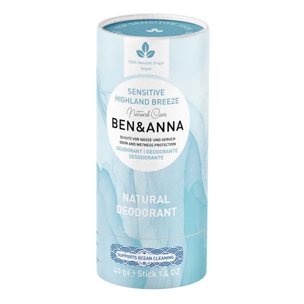 Ben & Anna Deo Stick Sensitive Highland Breeze 40g-2 Pack