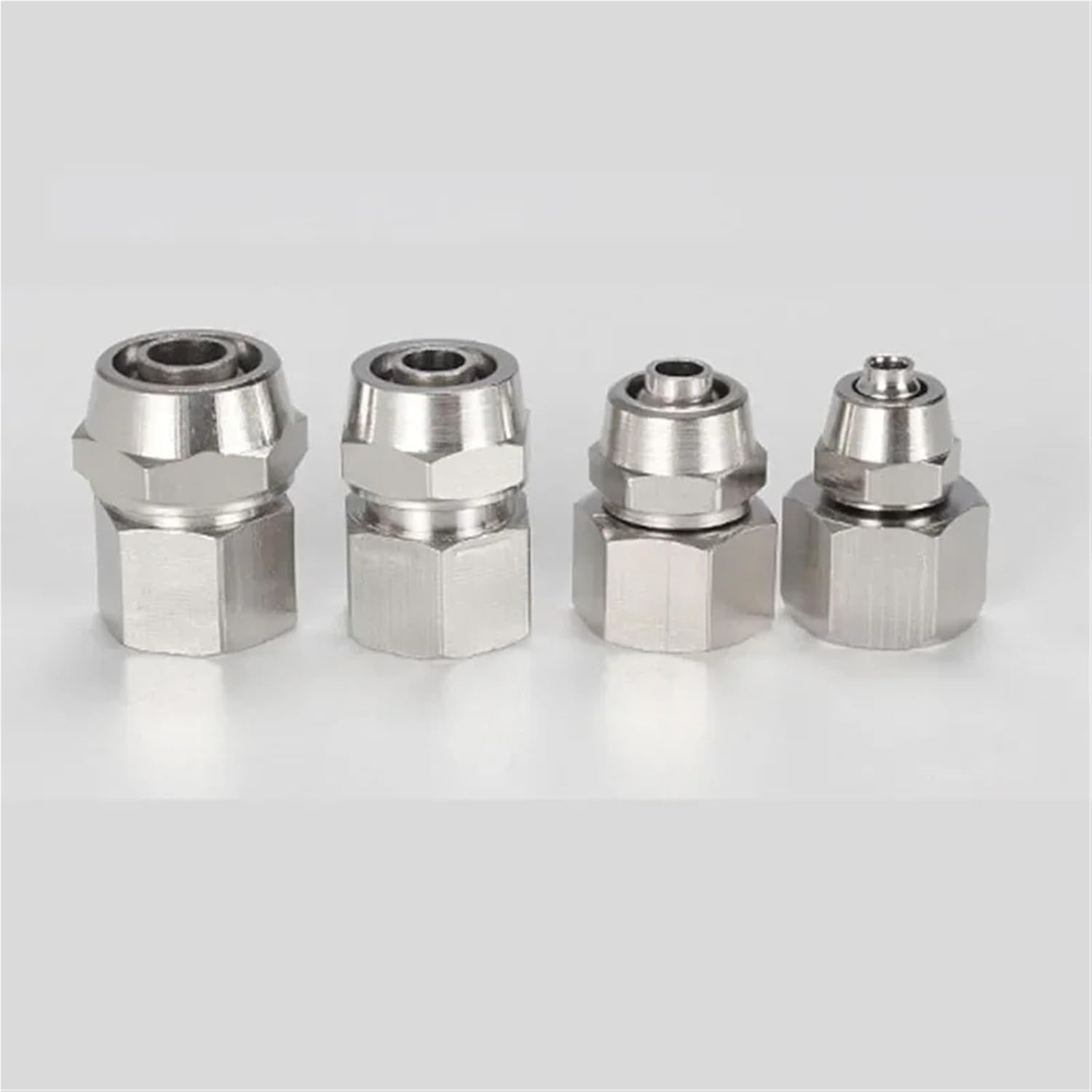 Air Fittings Pneumatic Hose Connectors Quick Twist Coupling Female Thread M5 1/81/4 1/2 Tube Connector 1Pcs(8-01)
