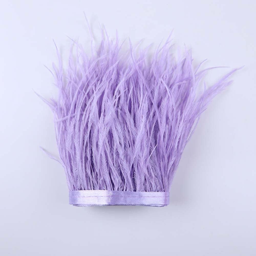 Struisvogel Veren Lint Tape Struisvogel Fringe Struisvogel Trims Fringe Struisvogel Veer Trimmen Fringe voor DIY Jurk Naaien Kostuums Decoratie
